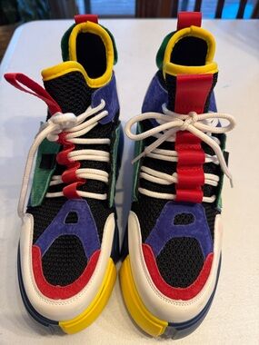 Anthony Wang cranberry 01 women’s Colorblock Multi-Color Fashion Sneakers